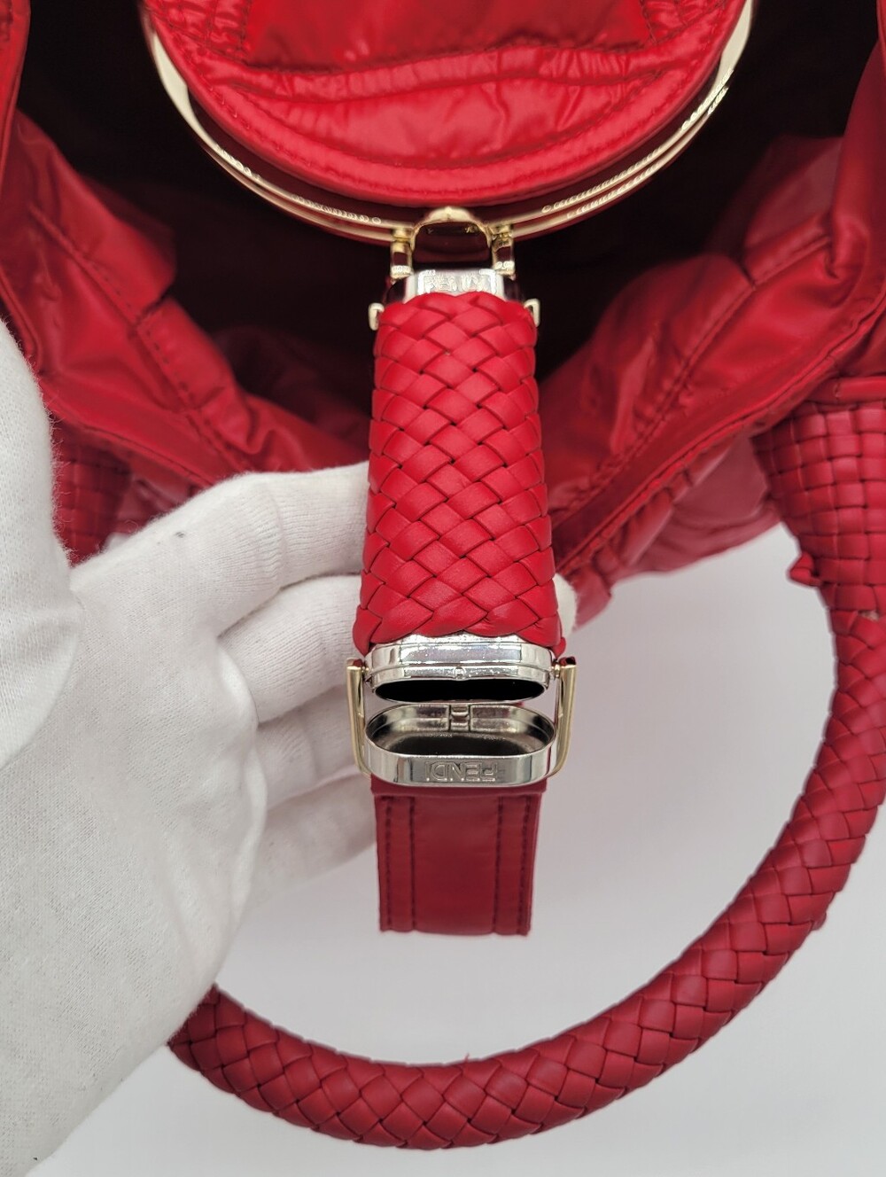 Fendi x Moncler Limited Edition Quilted Spy Bag - Picture 8 of 16